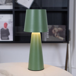 Villeroy Black Aluminum Table Lamp