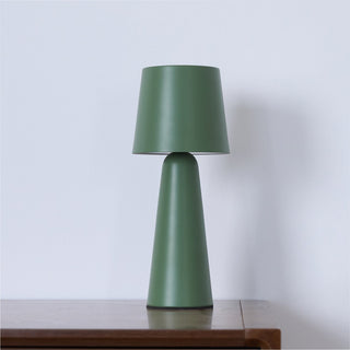 Villeroy Black Aluminum Table Lamp