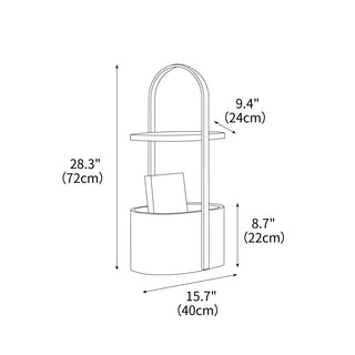Aura Sleek Metal Table Lamp