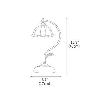 Flora Retro Ceramic Table Lamp