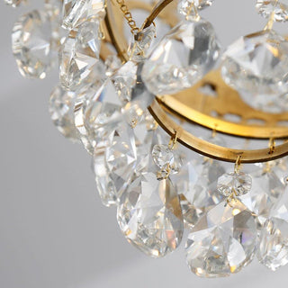 Elara Vintage Crystal Chandelier