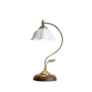 Flora Retro Ceramic Table Lamp
