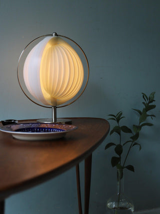 Vintage Moon Minimalist Metal Table Light
