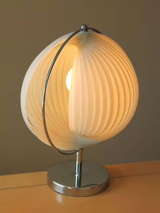 Vintage Moon Minimalist Metal Table Light