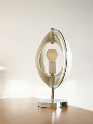 Vintage Moon Minimalist Metal Table Light