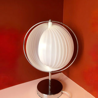 Vintage Moon Minimalist Metal Table Light