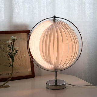 Vintage Moon Minimalist Metal Table Light