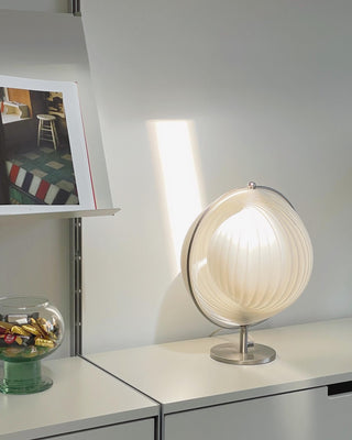 Vintage Moon Minimalist Metal Table Light