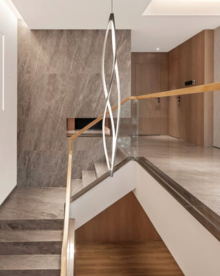 Twist Aluminum LED Pendant Light