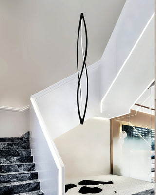 Twist Aluminum LED Pendant Light