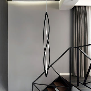 Twist Aluminum LED Pendant Light