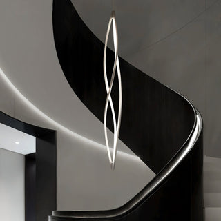 Twist Aluminum LED Pendant Light