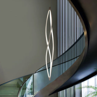 Twist Aluminum LED Pendant Light