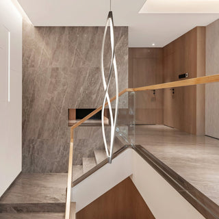 Twist Aluminum LED Pendant Light