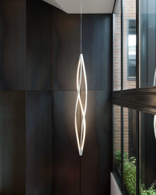Twist Aluminum LED Pendant Light
