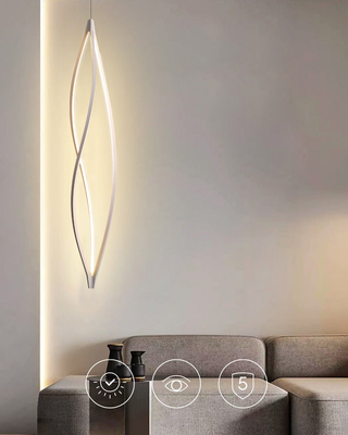 Twist Aluminum LED Pendant Light