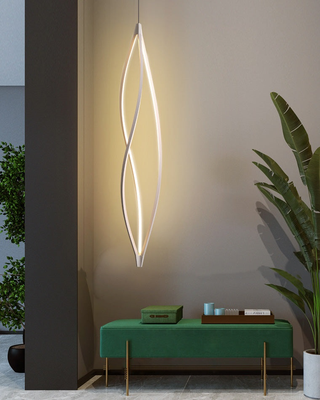 Twist Aluminum LED Pendant Light