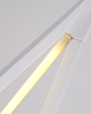Twist Aluminum LED Pendant Light