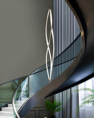 Twist Aluminum LED Pendant Light