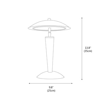Volos Dome Minimalist Wood Table Light