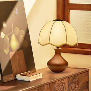 Wagner Vintage Floral Jacquard Table Lamp