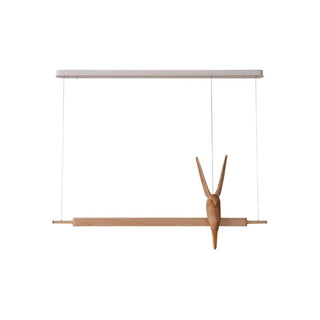 Perch Avian Wood Chandelier