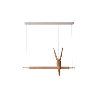 Perch Avian Wood Chandelier