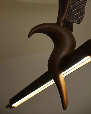 Perch Avian Wood Chandelier