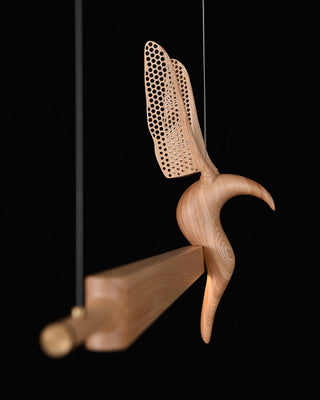 Perch Avian Wood Chandelier