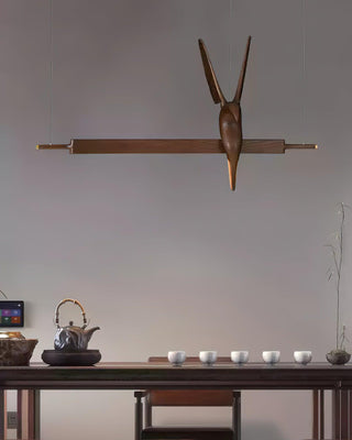 Perch Avian Wood Chandelier