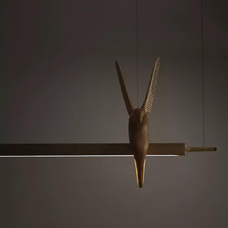 Perch Avian Wood Chandelier