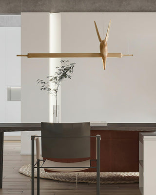 Perch Avian Wood Chandelier