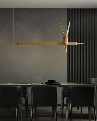Perch Avian Wood Chandelier