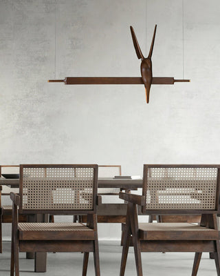 Perch Avian Wood Chandelier