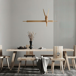 Perch Avian Wood Chandelier