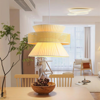 Wanji Wabi-Sabi Fabric Pendant Light