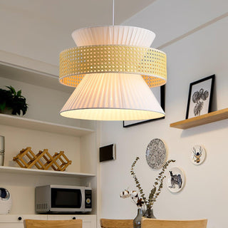 Wanji Wabi-Sabi Fabric Pendant Light