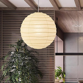 Washi Paper Oriental Mulberry Paper Pendant Light