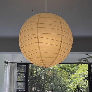 Washi Paper Oriental Mulberry Paper Pendant Light