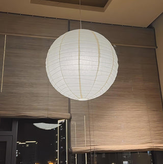 Washi Paper Oriental Mulberry Paper Pendant Light