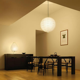 Washi Paper Oriental Mulberry Paper Pendant Light