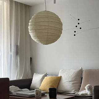 Washi Paper Oriental Mulberry Paper Pendant Light