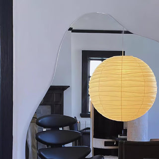 Washi Paper Oriental Mulberry Paper Pendant Light