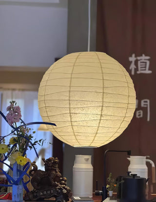 Washi Paper Oriental Mulberry Paper Pendant Light