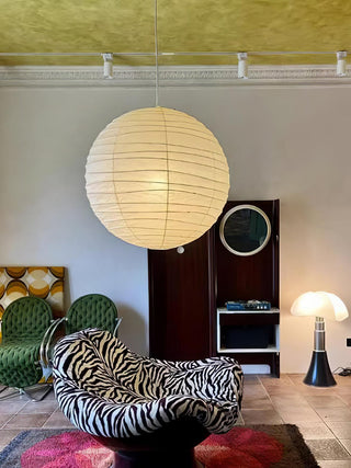 Washi Paper Oriental Mulberry Paper Pendant Light