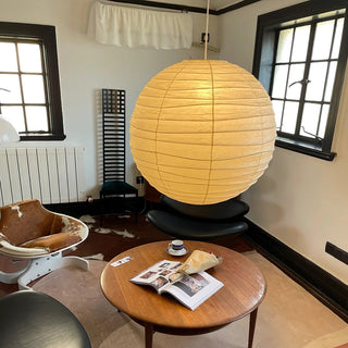 Washi Paper Oriental Mulberry Paper Pendant Light