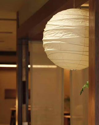 Washi Paper Oriental Mulberry Paper Pendant Light