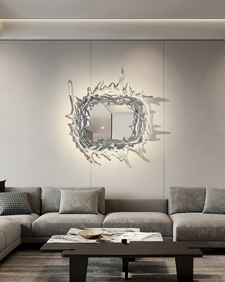 Aqua Splash Mirror Wall Light
