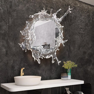 Aqua Splash Mirror Wall Light