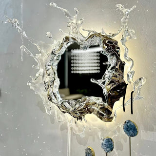 Aqua Splash Mirror Wall Light